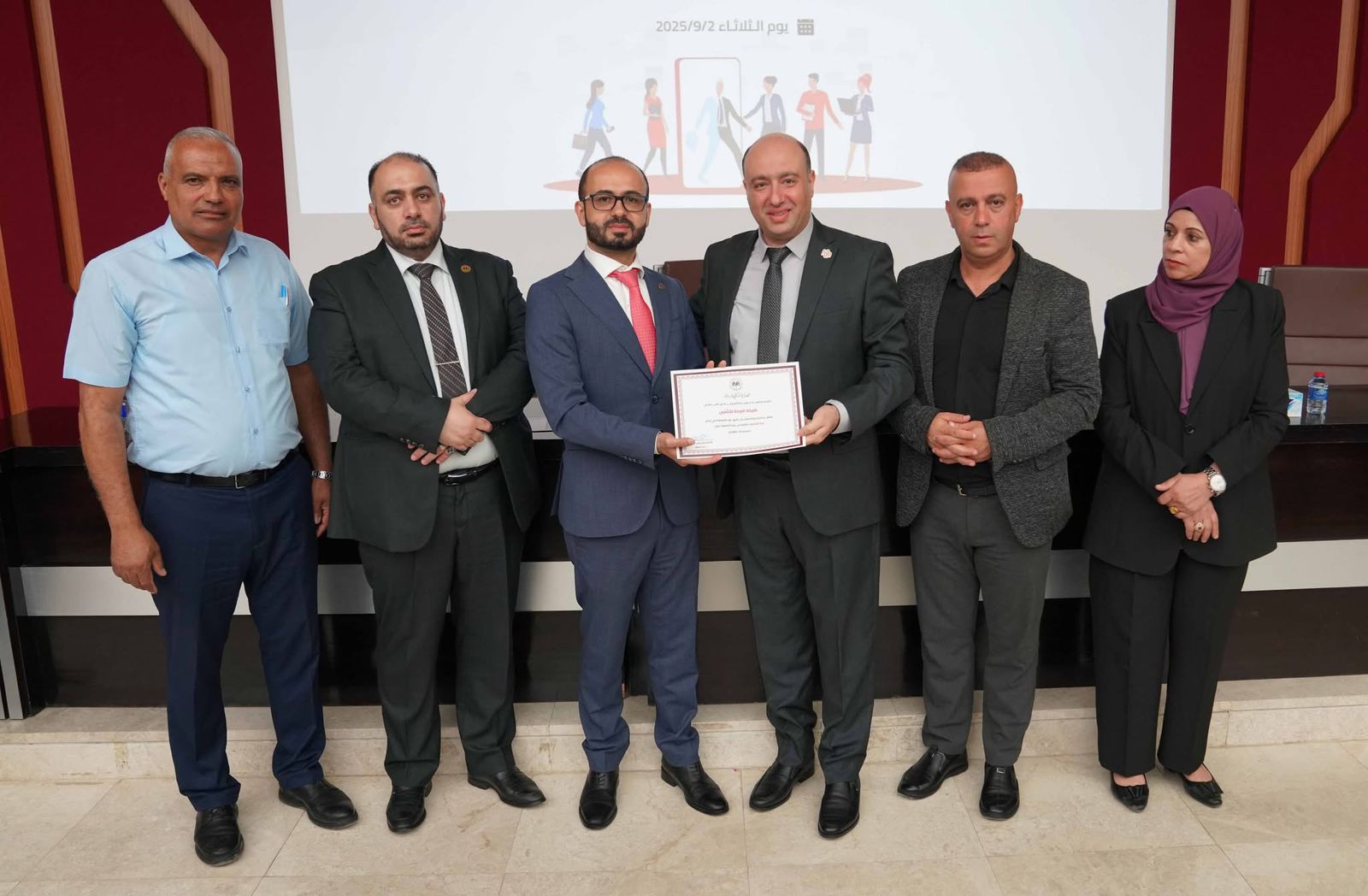 شركة البركة للتأمين الإسلامي تشارك في يوم التوظيف بالجامعة العربية الأمريكية في جنين